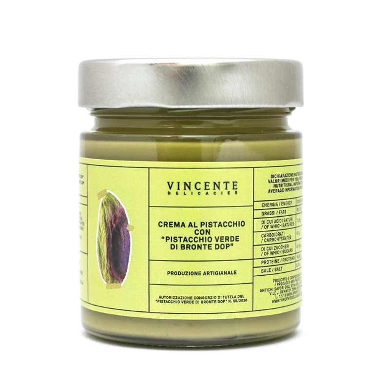 Crema Tartinabila Fistic Bronte Dop 190g 0
